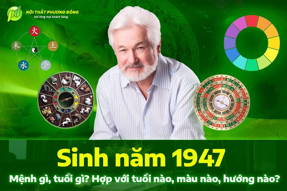 Người sinh năm 1947 có mệnh gì, tuổi gì