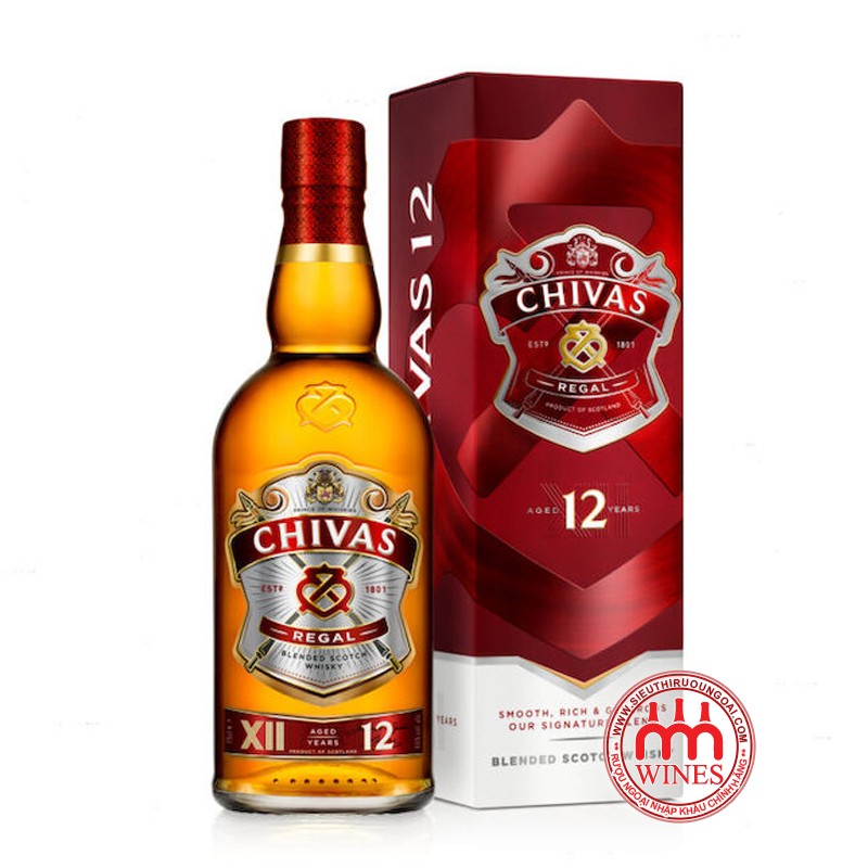 Chai Chivas Regal 12 Năm phiên bản mới, biểu tượng của sự pha trộn hài hòa truyền thống và hiện đại