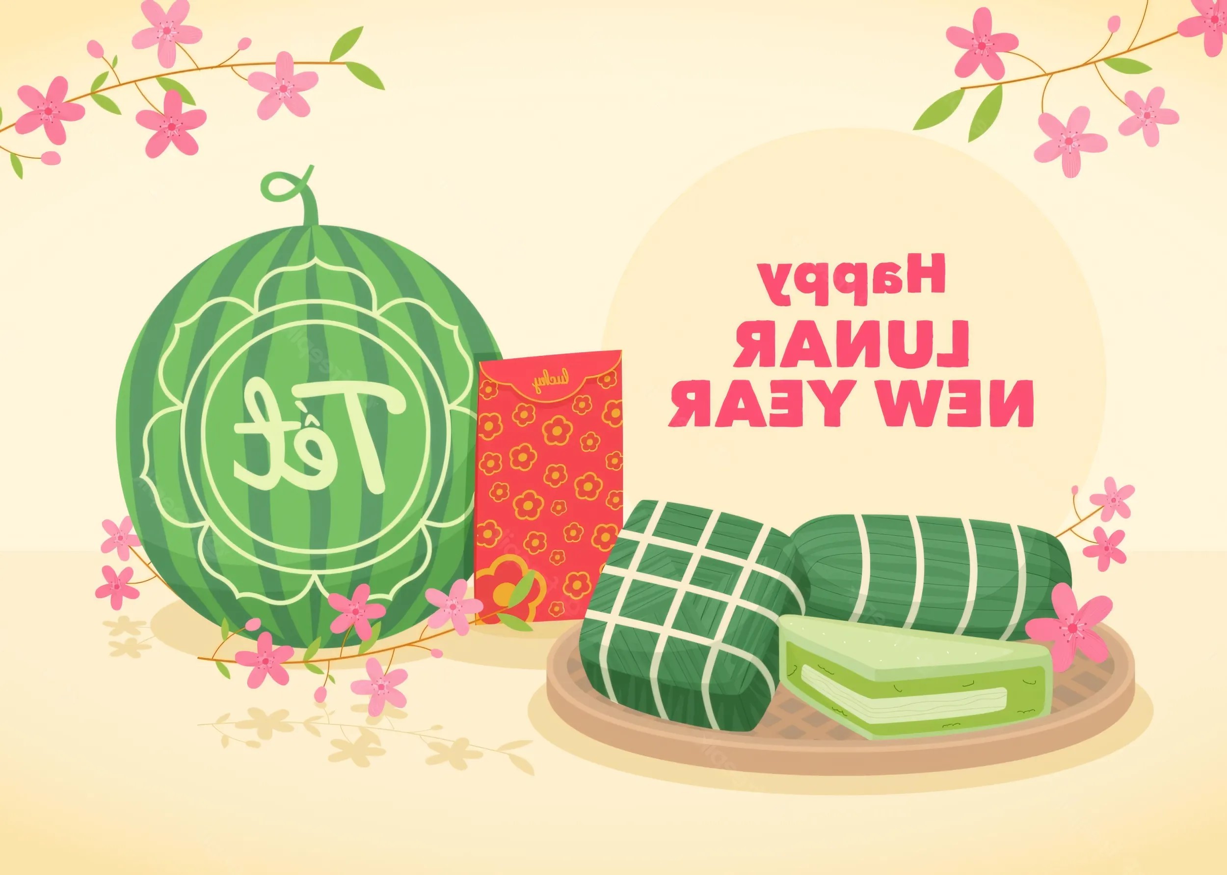 Hình nền đỏ Tết trên máy tính với các họa tiết truyền thống