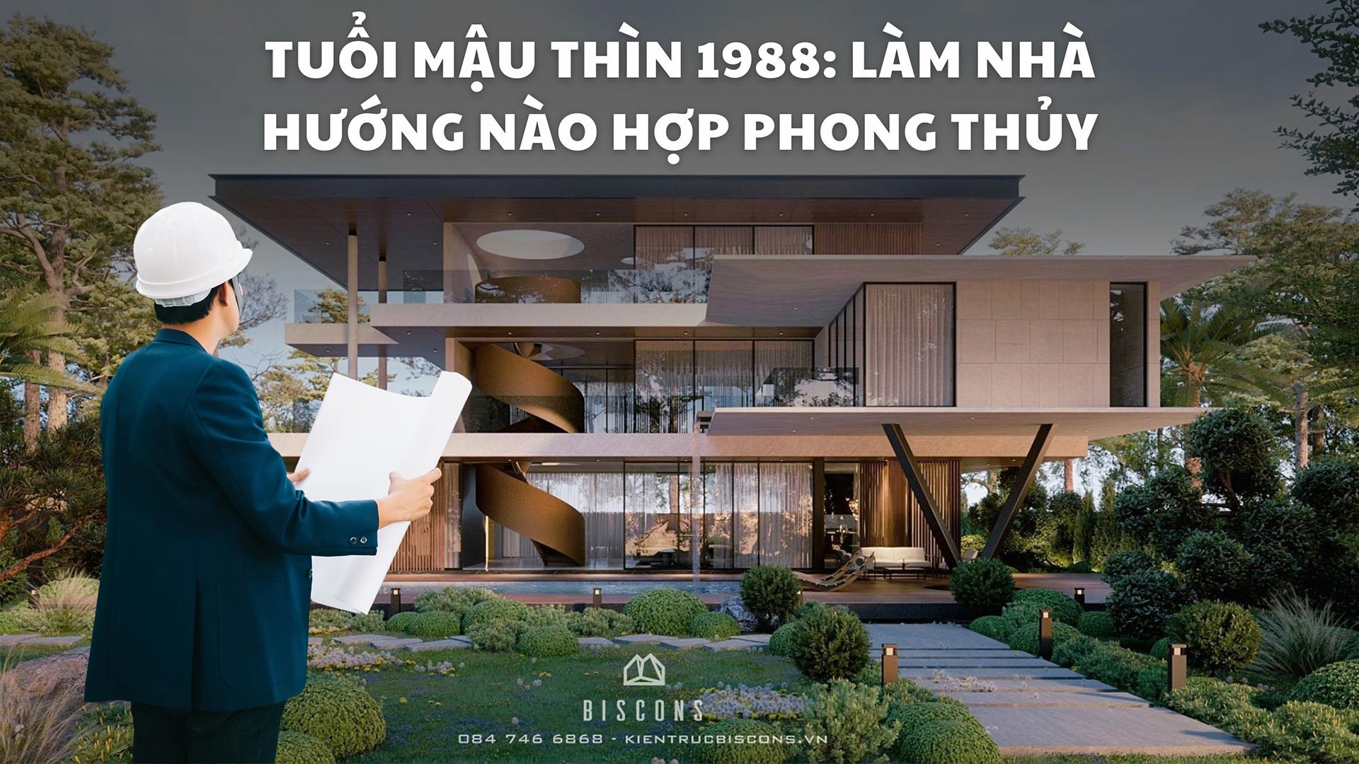 Cảnh quan cây cối xanh tươi biểu trưng cho mệnh Đại Lâm Mộc