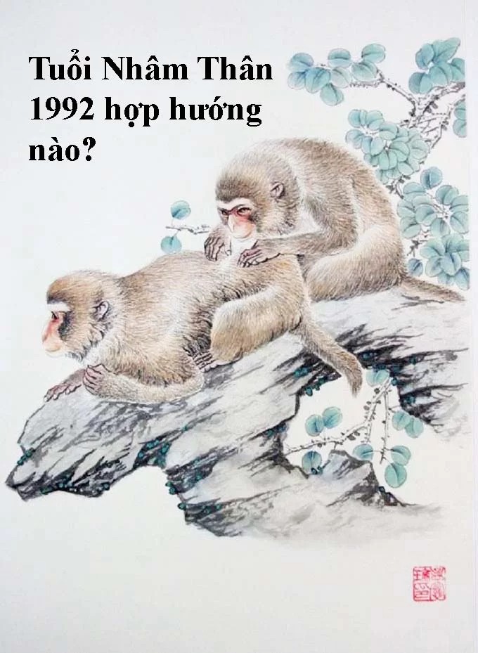 Tuổi Nhâm Thân 1992 hợp hướng nào