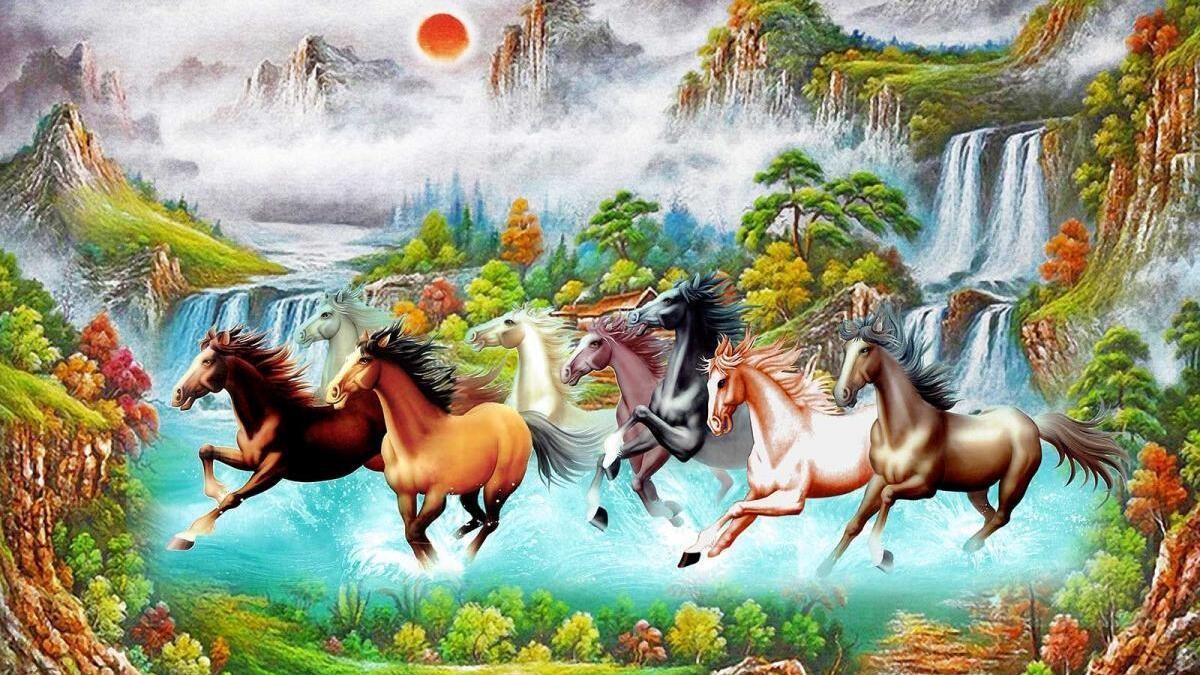Hình nền may mắn cho tuổi Ngọ tự do